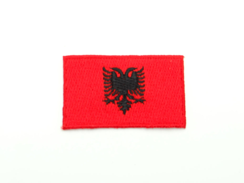 Albania Square Patch