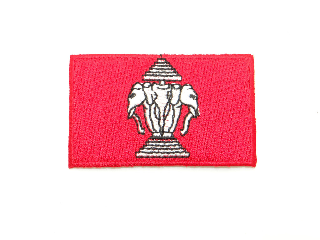 Laos-Old Square Patch