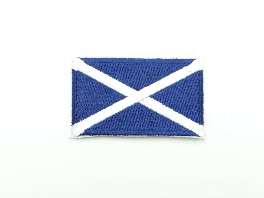 Scotland Blue Square Patch