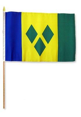 St. Vincent 12X18 Flags