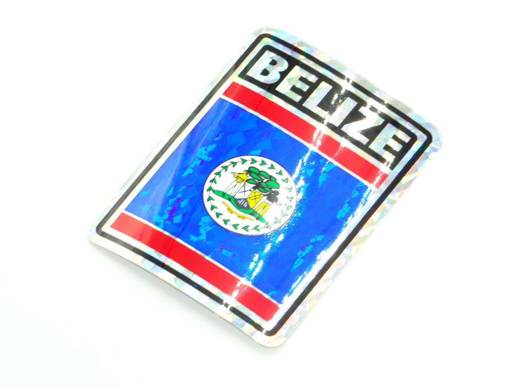 Belize 3"x4" Sticker