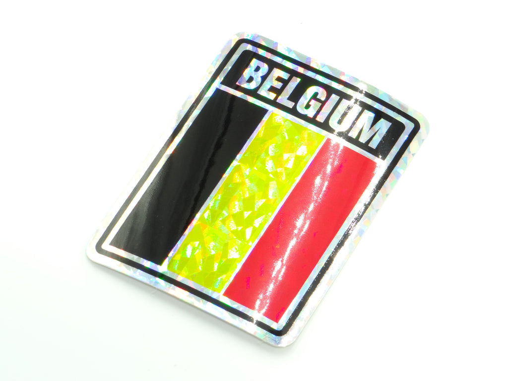 Belgium 3"x4" Sticker