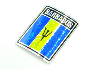 Barbados 3"x4" Sticker