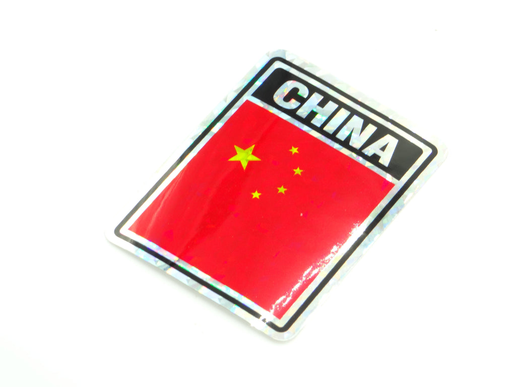 China 3"x4" Sticker