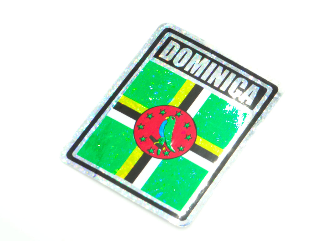 Dominica 3"x4" Sticker