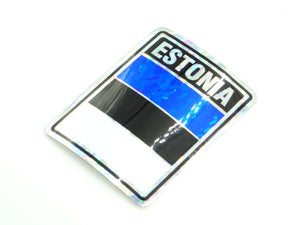 Estonia 3"x4" Sticker