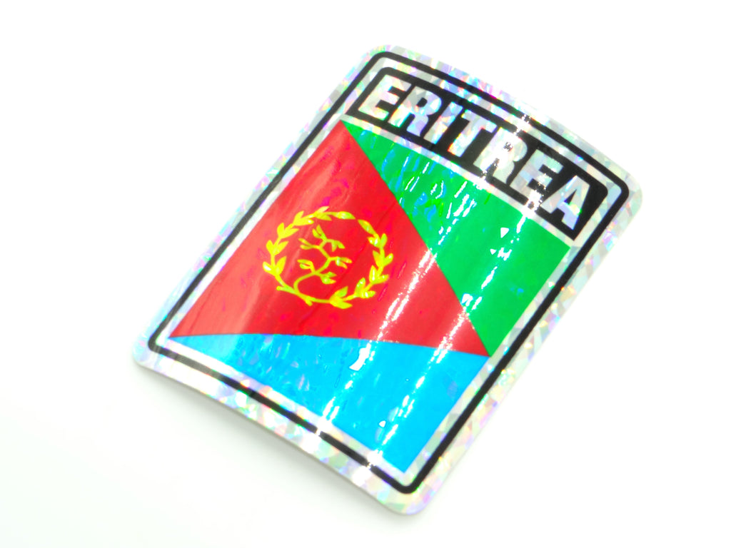 Eritrea 3"x4" Sticker
