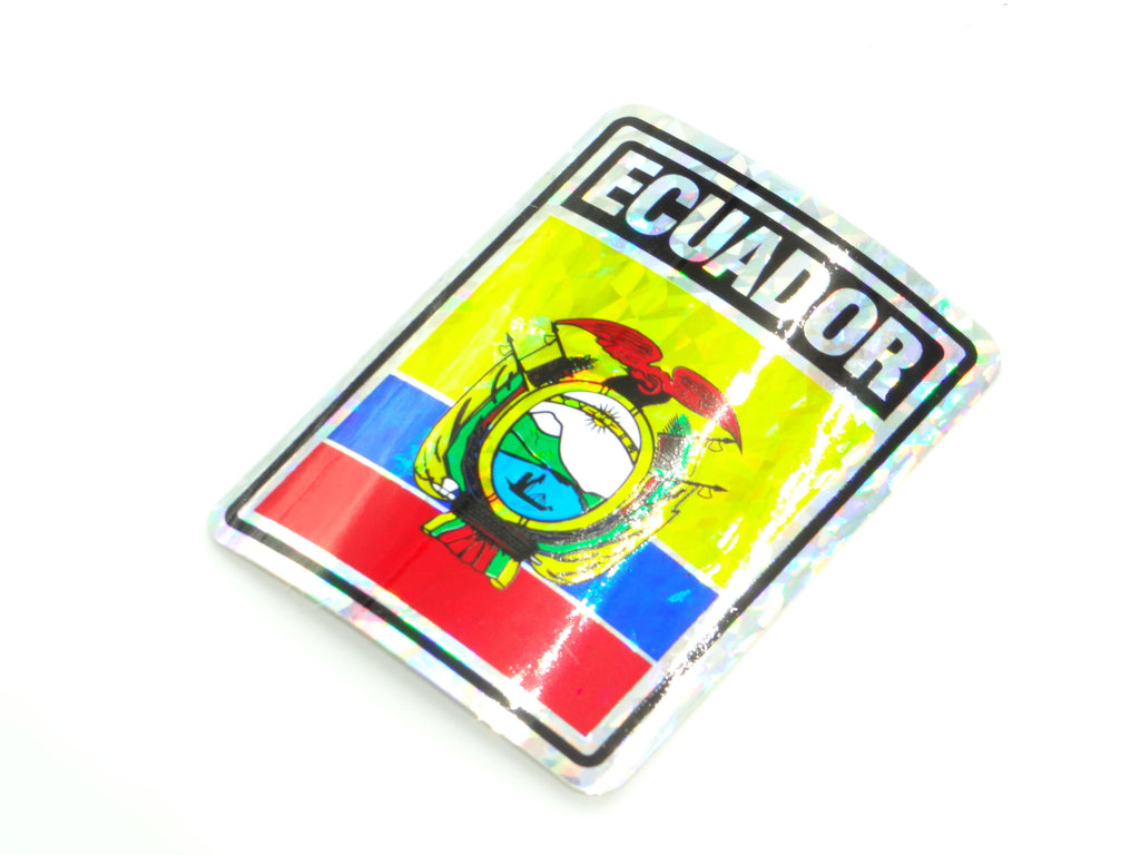 Ecuador 3"x4" Sticker