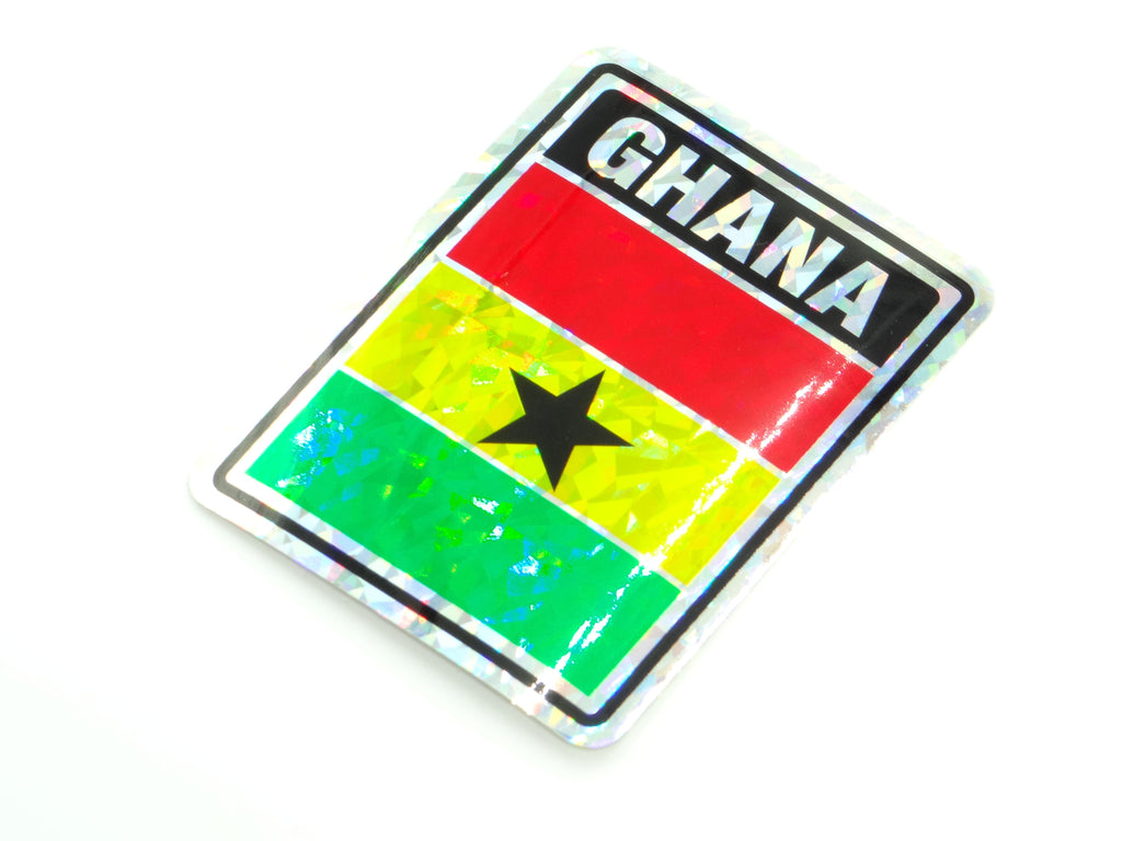 Ghana 3"x4" Sticker