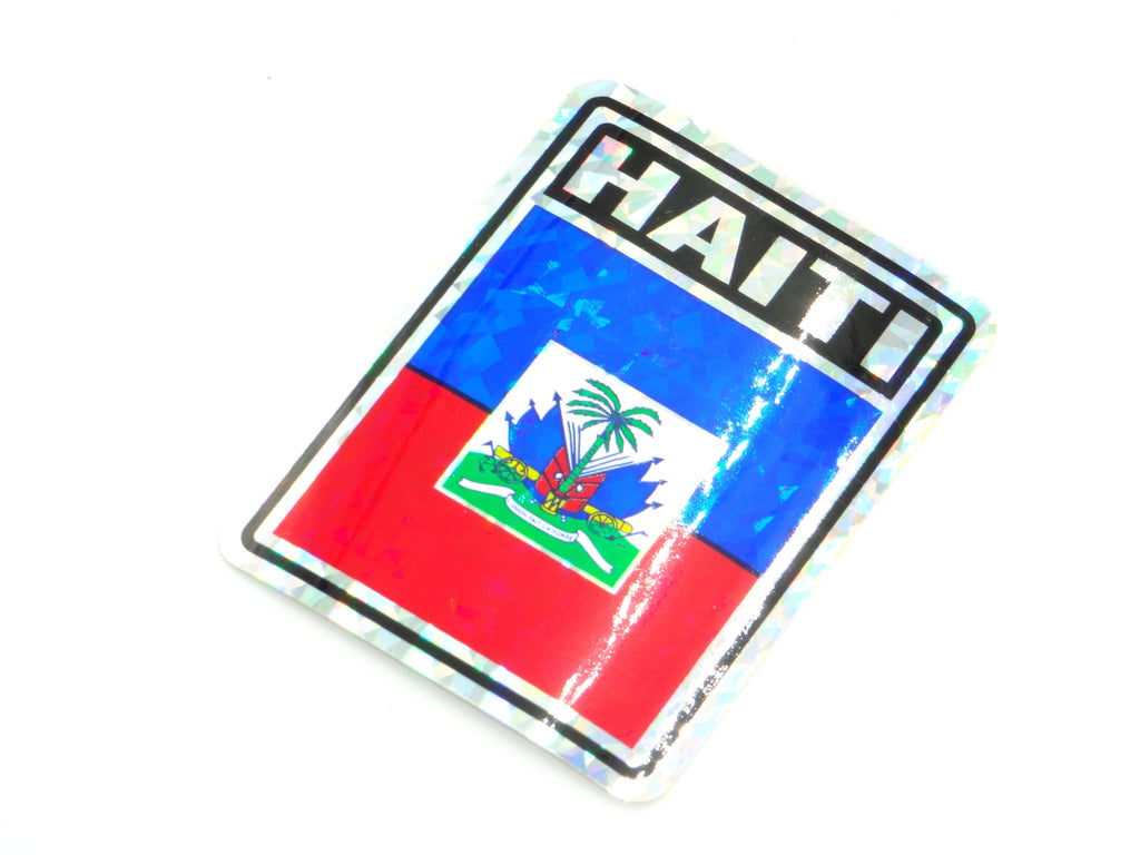 Haiti 3"x4" Sticker