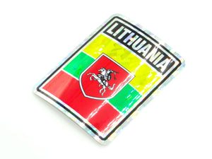 Lithuania 3"x4" Sticker