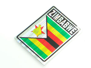 Zimbabwe 3"x4" Sticker