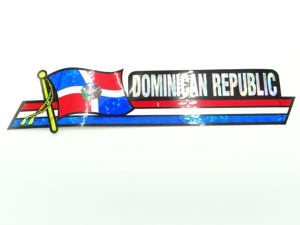 Dominican Republic Bumper Sticker – Amana Trading US