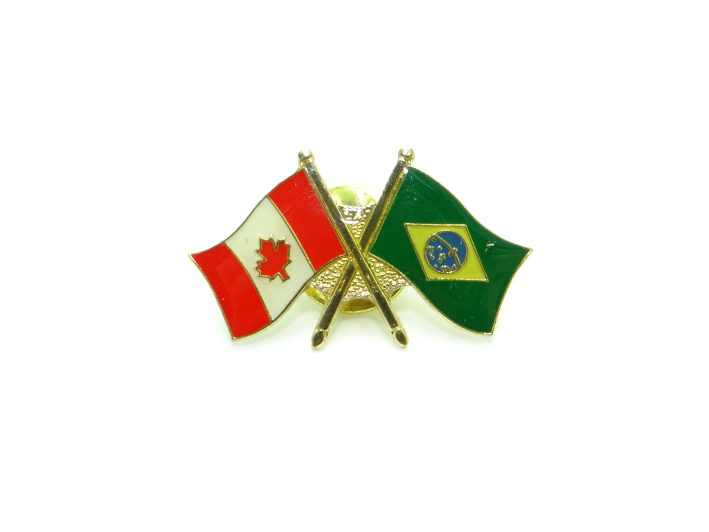 Brazil Friendship Pin