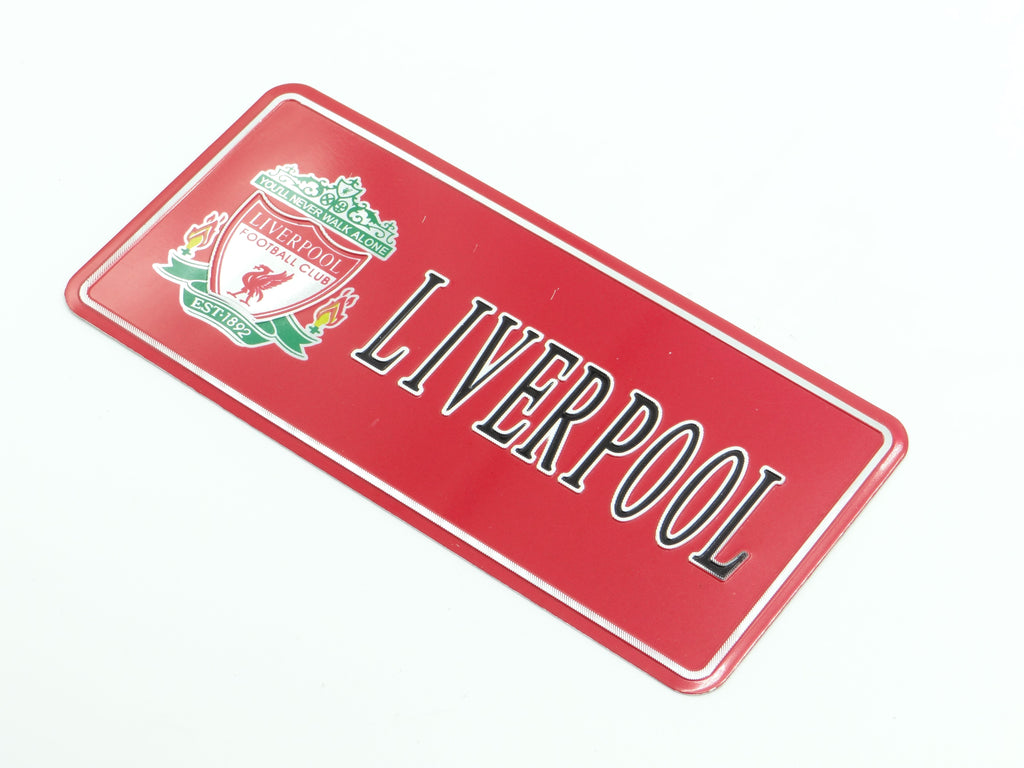 Liverpool Plate Sticker
