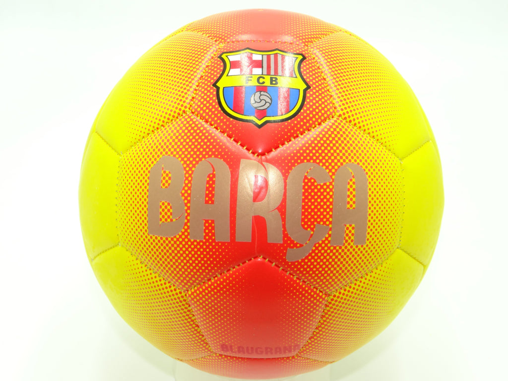Barcelona-Orange/Yellow Size 5 Soccer Ball