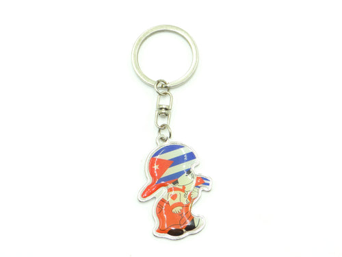 Cuba Boy Keychain