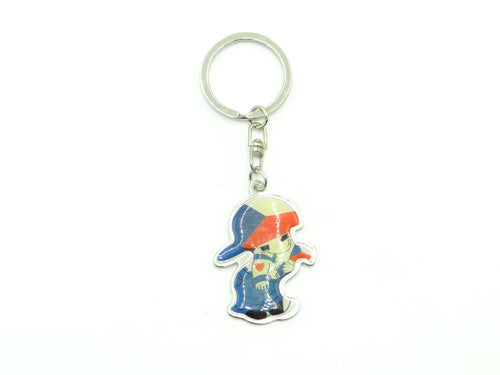Czech Republic Boy Keychain