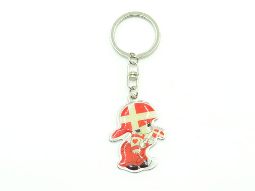 Denmark Boy Keychain