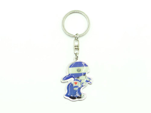 El Salvador Boy Keychain
