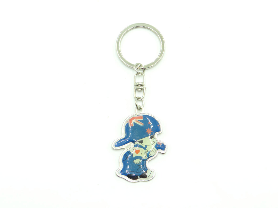 New Zealand Boy Keychain