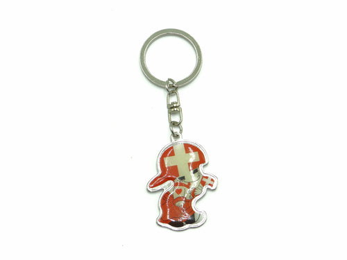Switzerland Boy Keychain