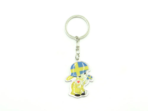 Sweden Boy Keychain