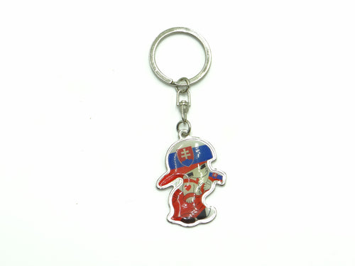 Slovakia Boy Keychain