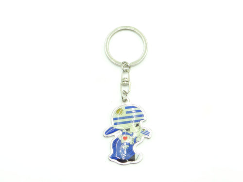 Uruguay Boy Keychain
