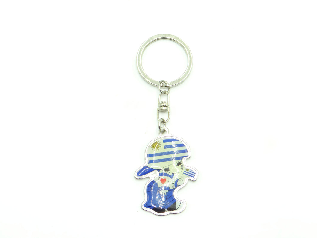 Uruguay Boy Keychain