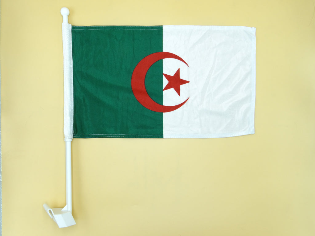 Algeria Car Flag