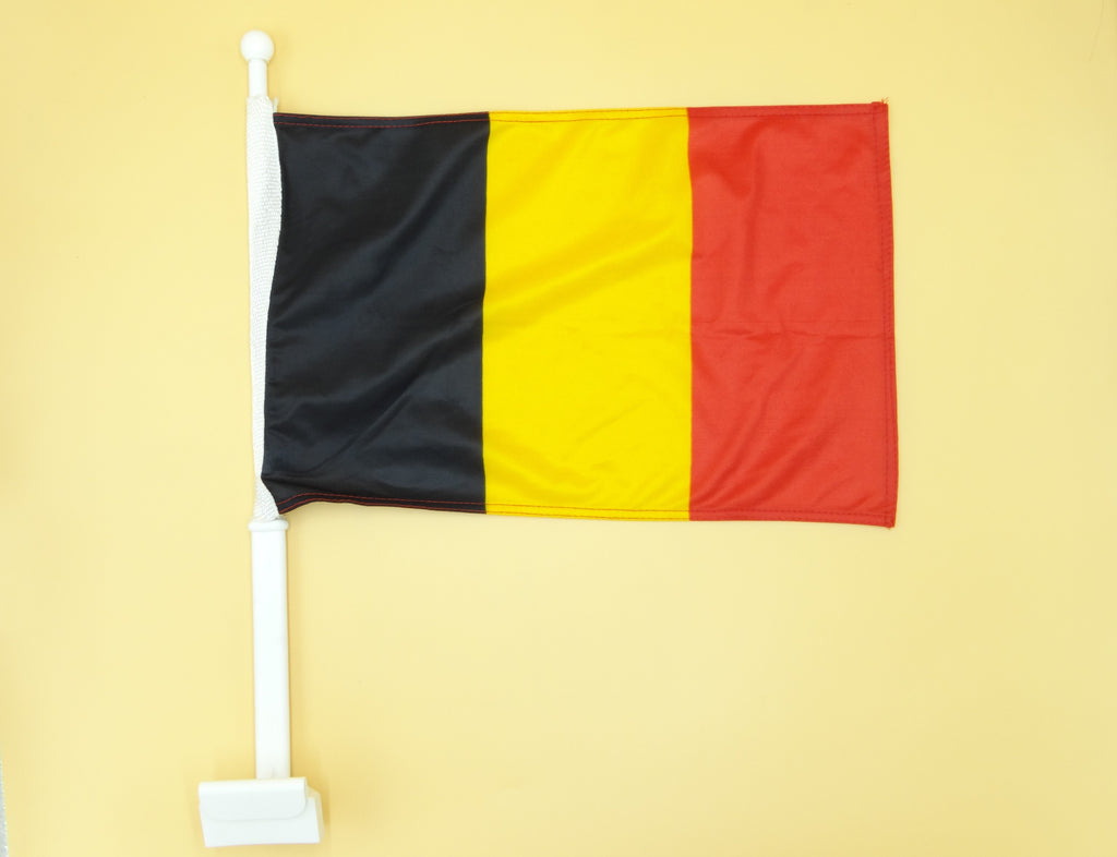 Belgium Car Flag