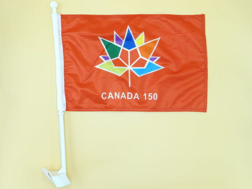 Canada 150 Car Flag