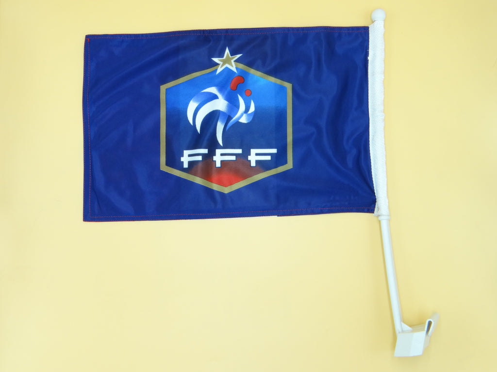 France-Logo Car Flag