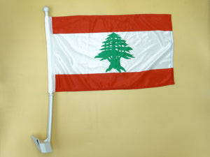 Lebanon Car Flag