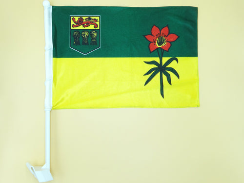Saskatchewan Car Flag
