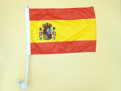 Spain Car Flag