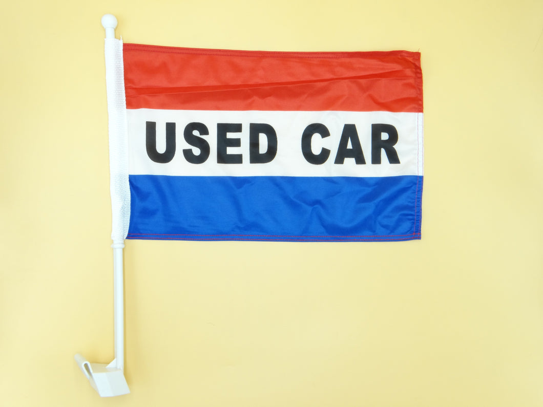 Used Car Car Flag