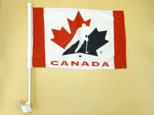 Team Canada Car Flag