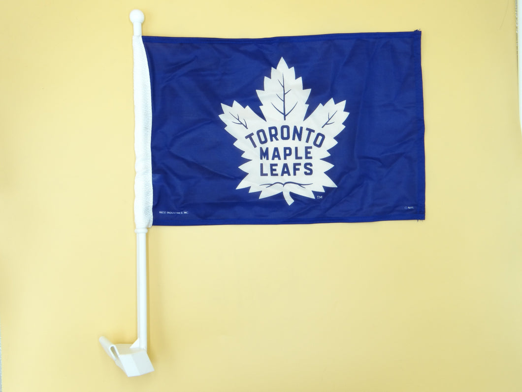 Toronto Maple Leafs Car Flag