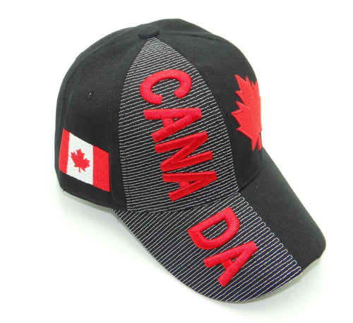 Canada Leaf-Blue 3D Hat