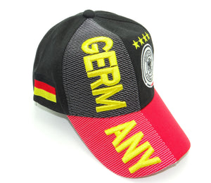 Germany-Black 3D Hat