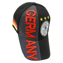 Load image into Gallery viewer, Germany-Black 3D Hat