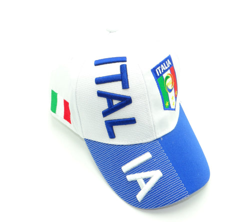 Italy-Blue 3D Hat