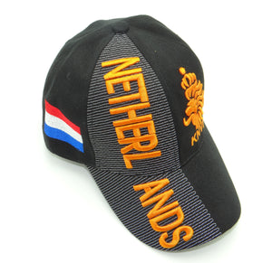 Netherlands-Orange 3D Hat