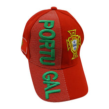 Load image into Gallery viewer, Portugal-Black 3D Hat