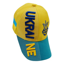 Load image into Gallery viewer, Ukraine 3D Hat