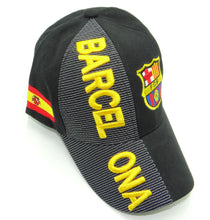 Load image into Gallery viewer, Barcelona-Black 3D Hat