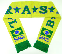 Load image into Gallery viewer, Brazil-Logo Knit Scarf