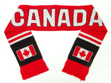 Load image into Gallery viewer, Canada-Leaf Knit Scarf